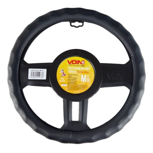 Чохол на руль VITOL M чорн (VLOD-24LC6 BK M)