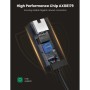 Перехідник USB 3.0 AM to RJ45 Ethernet 1000Mbps CR111 Black Ugreen (20256)
