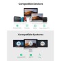 Перехідник USB 3.0 AM to RJ45 Ethernet 1000Mbps CR111 Black Ugreen (20256)