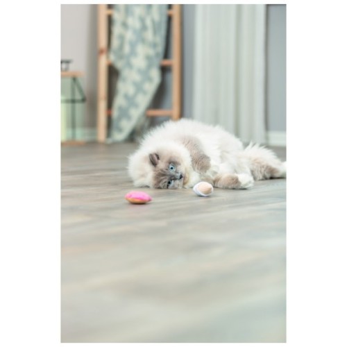 Іграшка для котів Trixie Морозиво і тістечко плюш з котячою м ятою 7 см (4011905455525)