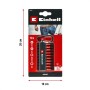 Набір біт Einhell 50mm, бітотримач з карабіном, PH PZ T H, 10шт (118633)