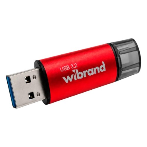 USB флеш накопичувач Wibrand 128GB Ladybug Red USB 3.2 (WI3.2/LB128P10S)