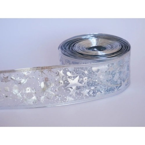 Гірлянда Chomik стрічка срібляста, 5,2 м, 50 LED теплий білий (5900779880276_1)