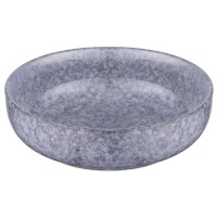 Тарілка Ardesto Loreto, 1150мл, 20см, порцеляна, сірий (AR1020LG)