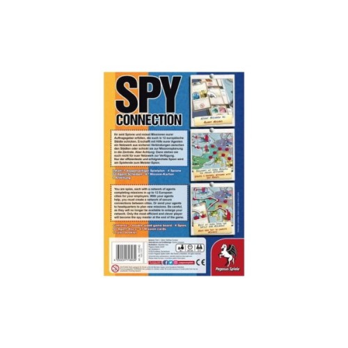 Настільна гра Pegasus Spiele Шпигунський зв'язок (Spy Connection) англійська (PS104)