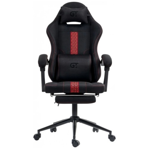 Крісло ігрове GT Racer X-2331 Black/Red (X-2331 Fabric Black/Red)
