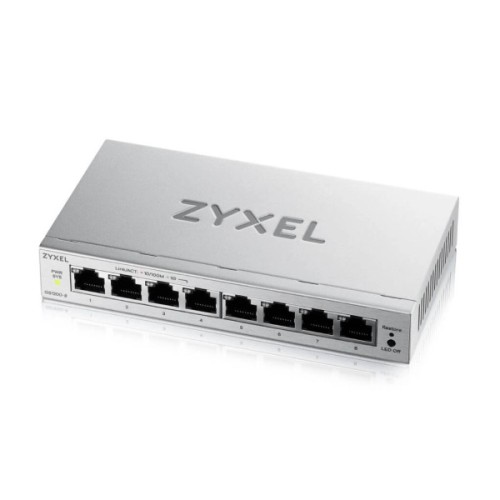 Комутатор мережевий ZyXel GS1200-8 v3 (GS1200-8V3-EU0101F)
