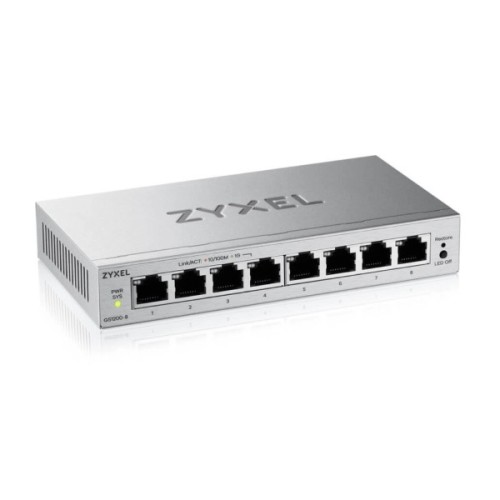 Комутатор мережевий ZyXel GS1200-8 v3 (GS1200-8V3-EU0101F)