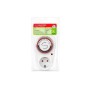 Таймер-розетка EUROELECTRIC 16A/3680W 24Н, White (ST-16A/3,68kW(M))