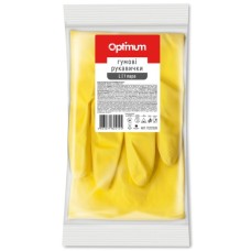 Рукавички господарські PRO service Optimum латексні L Жовті 1 пара (4823071624144)