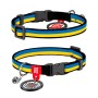 Нашийник для тварин WAUDOG Colors of freedom з QR паспортом XS 20-30 см (5210-4020)