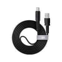 Дата кабель USB 2.0 AM to USB-C 1.2m black RivaCase (PS6002 BK12)
