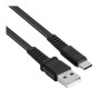 Дата кабель USB 2.0 AM to USB-C 1.2m black RivaCase (PS6002 BK12)