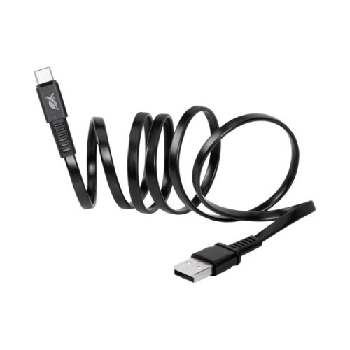Дата кабель USB 2.0 AM to USB-C 1.2m black RivaCase (PS6002 BK12)