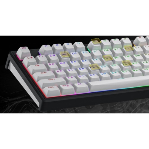 Клавіатура Hator Skyfall 80 Wireless Black/White (HTK3180UA)