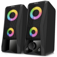 Акустична система REAL-EL S-107 USB Black (EL121100017)