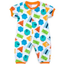 Боді дитяче Miniworld зі звірятками (BTS-511-56-orange)