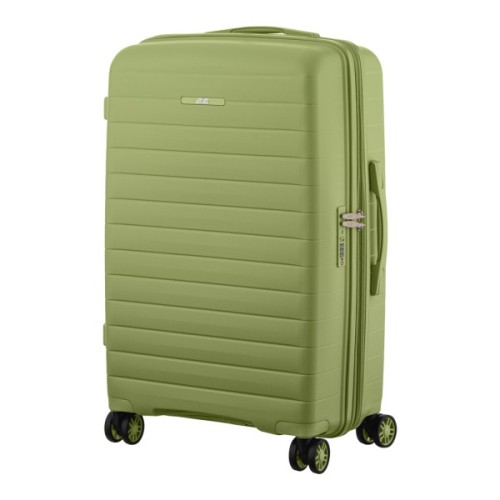 Набір валіз 2E Aero (M+S), оливково-зелені (2E-SPP-AERO-SET2-MG)