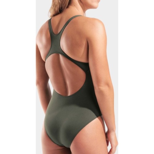 Купальник Arena Team Swimsuit Swim Pro Solid 004760-609 темно-зелений 40 (3468337729242)