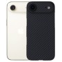 Чохол до мобільного телефона BeCover FIBRA Carbonite MagSafe Apple iPhone 17 Air Black (715407)