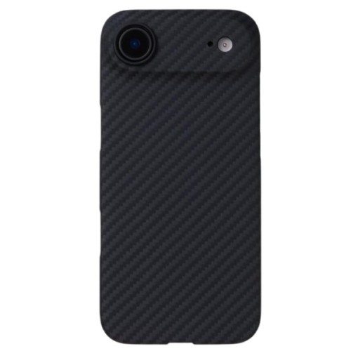 Чохол до мобільного телефона BeCover FIBRA Carbonite MagSafe Apple iPhone 17 Air Black (715407)