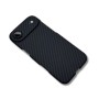 Чохол до мобільного телефона BeCover FIBRA Carbonite MagSafe Apple iPhone 17 Air Black (715407)