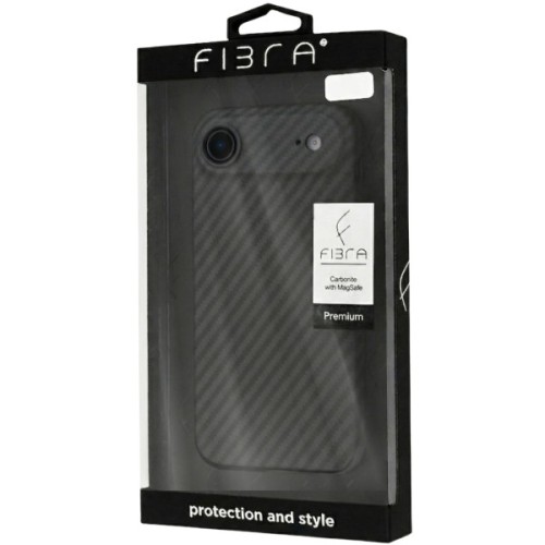 Чохол до мобільного телефона BeCover FIBRA Carbonite MagSafe Apple iPhone 17 Air Black (715407)