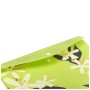 Папка - конверт Buromax А4 на кнопці, PLUMERIA ARABESKI, напівпрозора, салатова (BM.3943-15)