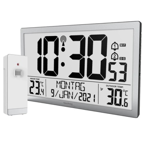 Настінний годинник Technoline WS8113 Silver (DAS302461)