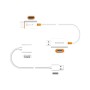 Адаптер J5create Wireless1080p AirPlay/Miracast/Chromecast up to 15m white (JVAW56-N)