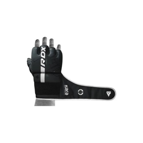 Рукавички для MMA RDX F6 Kara Matte White Plus S/M (GSR-F6MW-S/M+)