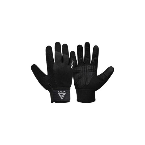 Рукавички для фітнесу RDX W1 Full Finger Plus Black XL (WGA-W1FB-XL+)