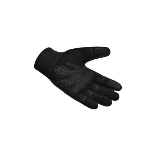 Рукавички для фітнесу RDX W1 Full Finger Plus Black XL (WGA-W1FB-XL+)