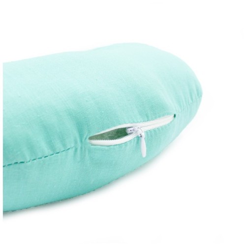 Подушка MirSon для подорожей №8762 Naturale Line 11-2208 Mint 100% Memory (2200006348474)