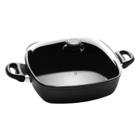 Сотейник Swiss Diamond XD Induction квадратий з кришкою 28х28 см (XD66282ic)
