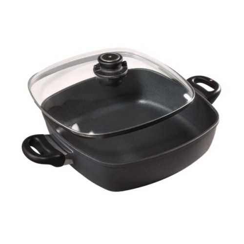 Сотейник Swiss Diamond XD Induction квадратий з кришкою 28х28 см (XD66282ic)