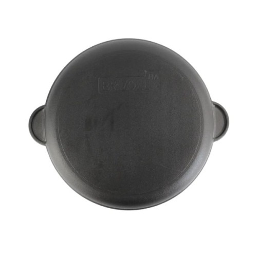 Сковорода Brizoll Monolith чавунна Гриль зі скляною кришкою 280х35 мм (M2835G-6)