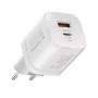 Зарядний пристрій Promate 33W USB-C + USB-A (powerport-33.white)
