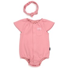 Боді дитяче Miniworld з пов'язкою (16988-62G-pink)