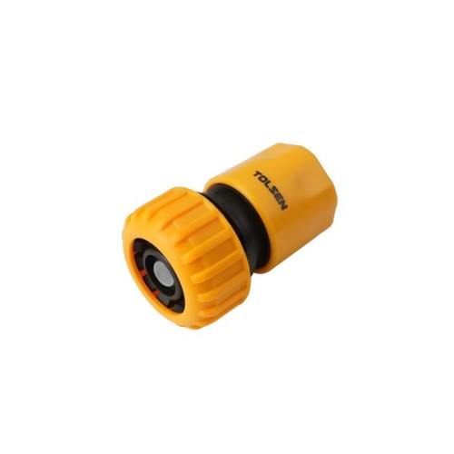 З'єднувальна муфта для шланга Tolsen 3/4" з аквастопом (57164)