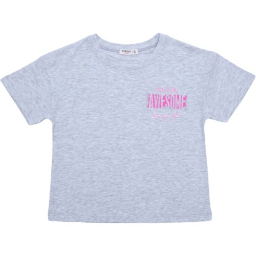 Футболка дитяча Breeze AWESOME (21578-146G-gray)
