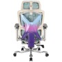 Крісло ігрове GT Racer X-900 Gray/Violet/Blue