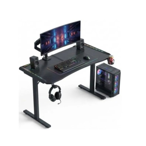 Комп'ютерний стіл GT Racer T-1452 Black (T-1452 (140x60x73) Black)