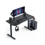 Комп'ютерний стіл GT Racer T-1452 Black (T-1452 (140x60x73) Black)