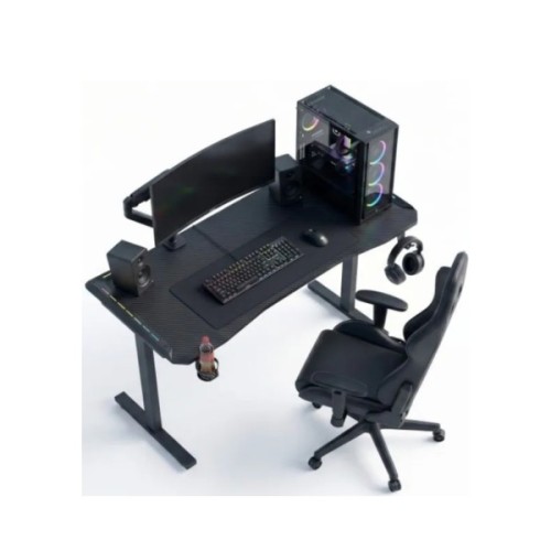 Комп'ютерний стіл GT Racer T-1452 Black (T-1452 (140x60x73) Black)