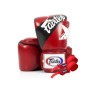 Боксерські рукавички Fairtex BGV1 Nation Print Red 14 унцій (бинти в комплекті) (BGV1_Print_14oz_Red)