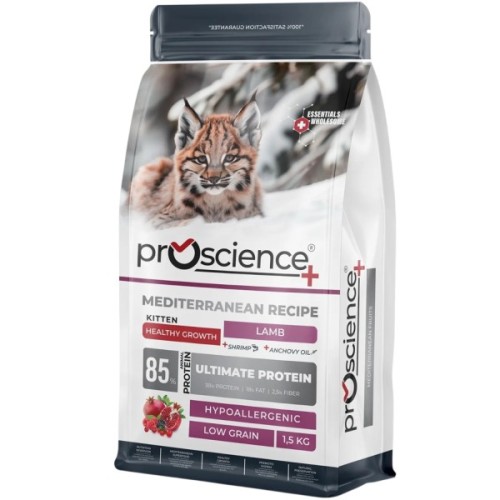 Сухий корм для кішок ProScience Kitten Lamb 1.5 кг (8694686407547)