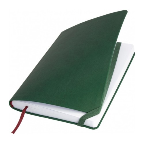 Книга записна Optima Vivella А5 128 аркушів лінія зелений (O27104-04)