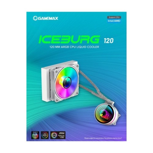 Система рідинного охолодження Gamemax Iceburg 120 WH