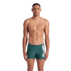Плавки Arena Bright Glare Swim Short 008941-601 зелений, білий 85 (3468337533924)